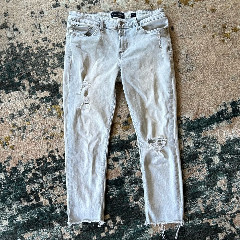 Lucky Brand Lolita Cropped Jeans Size 10/30